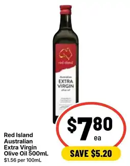 Ritchies Red Island Australian Extra Virgin Olive Oil offer