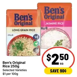 Ritchies Ben's Original Rice offer