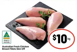 Ritchies Australian Fresh Chicken Breast Fillets Skin Off offer