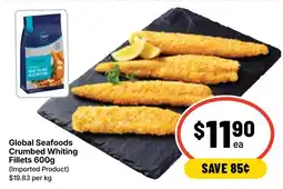 Ritchies Global Seafoods Crumbed Whiting Fillets offer