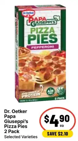 Ritchies Dr. Oetker Papa Giuseppe's Pizza Pies offer
