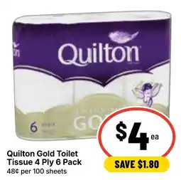 Ritchies Quilton Gold Toilet Tissue offer
