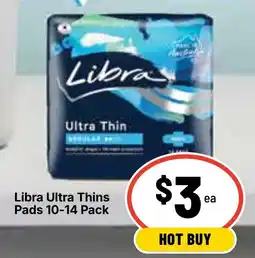 Ritchies Libra Ultra Thins Pads offer