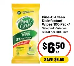Ritchies Pine-O-Clean Disinfectant Wipes offer