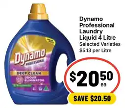 Ritchies Dynamo Professional Laundry Liquid offer