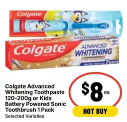 Ritchies Colgate Advanced Whitening Toothpaste offer