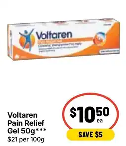 Ritchies Voltaren Pain Relief Gel offer