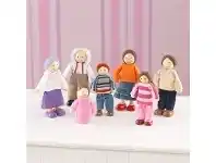 LivingStyles KidKraft Set of 7 Caucasian Doll Family offer