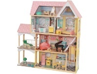 LivingStyles KidKraft Lola Mansion Dollhouse with EZ Kraft Assembly offer