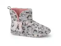 BIG W Brilliant Basics Kids Slippers Sizes 10-4 - Grey offer