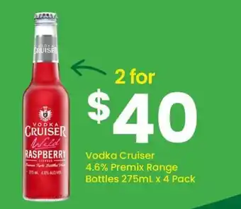 Vodka Cruiser Wild Raspberry