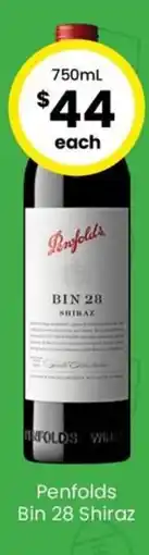 The Bottle O Penfolds Bin 28 Shiraz offer