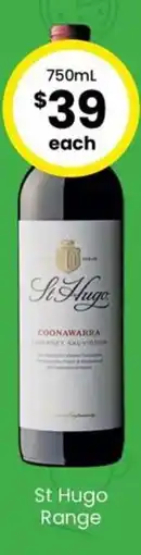 The Bottle O St Hugo Coonawarra Cabernet Sauvignon offer