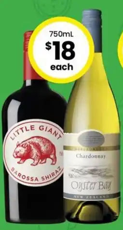 The Bottle O Little Giant Barossa Shiraz offer