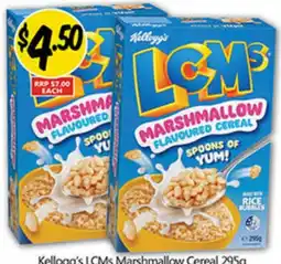 NQR Kellogg's LCMs Marshmallow Cereal offer