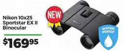 Teds Cameras Nikon 10x25 Sportstar EX II Binocular offer
