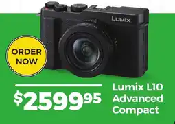 Teds Cameras Lumix L10 Advanced Compact offer