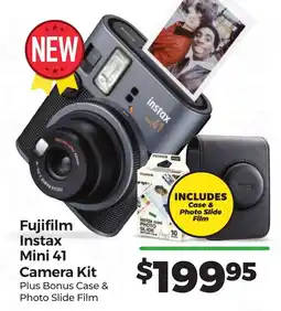 Teds Cameras Fujifilm Instax Mini 41 Camera Kit offer