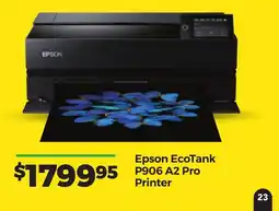 Teds Cameras Epson EcoTank P906 A2 Pro Printer offer