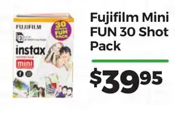 Teds Cameras Fujifilm Mini FUN 30 Shot Pack offer