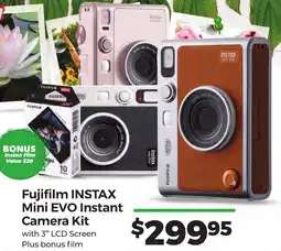 Teds Cameras Fujifilm INSTAX Mini EVO Instant Camera Kit offer