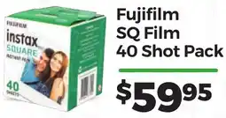 Teds Cameras Fujifilm SQ Film offer