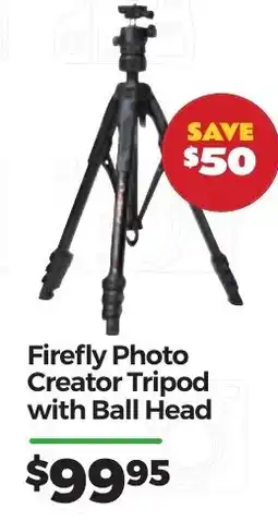 Teds Cameras Firefly Photo Creator Tripod with Ball Head offer