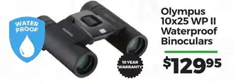 Olympus 10x25 WP II Waterproof Binoculars