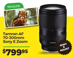 Teds Cameras Tamron AF 70-300mm Sony E Zoom offer