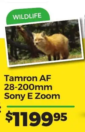 Teds Cameras Tamron AF 28-200mm Sony E Zoom offer