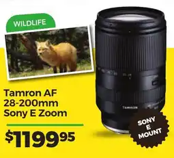 Teds Cameras Tamron AF 28-200mm Sony E Zoom offer
