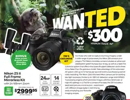 Teds Cameras Nikon Z5 II Full Frame Mirrorless Kit offer