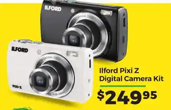 Teds Cameras Ilford Pixi Z Digital Camera Kit offer