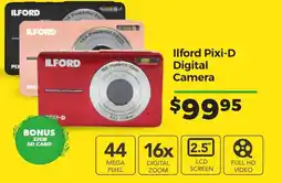 Teds Cameras Ilford Pixi-D Digital Camera offer