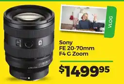 Teds Cameras Sony FE 20-70mm F4 G Zoom offer