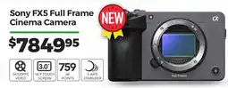 Teds Cameras Sony FX5 Full Frame Cinema Camera offer