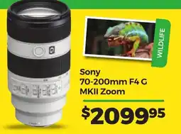 Teds Cameras Sony 70-200mm F4 G MKII Zoom offer