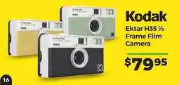 Teds Cameras Kodak Ektar H35 ½ Frame Film Camera offer