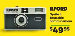 Teds Cameras Ilford Sprite II Reusable 35mm Camera offer