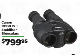 Teds Cameras Canon 10x30 IS II Stabiliser Binoculars offer