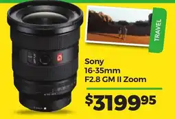 Teds Cameras Sony 16-35mm F2.8 GM II Zoom offer
