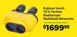 Teds Cameras Fujinon 14x40 TS-X Techno Stabiscope - Stabilised Binocular offer