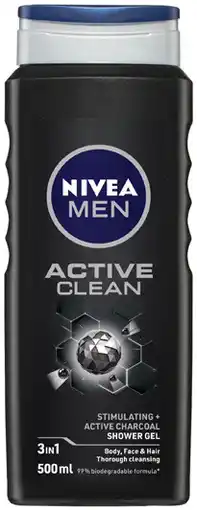 Coles Nivea Men Shower Gel offer