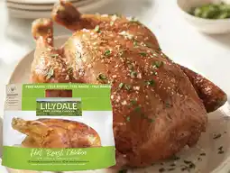 Coles Lilydale Free Range Hot Roast Sage & Onion Chicken offer