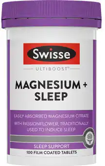 Coles Swisse Ultiboost Magnesium + Sleep Tablets offer