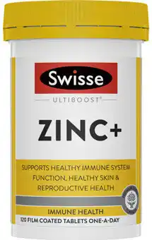 Coles Swisse Ultiboost Zinc + Tablets offer