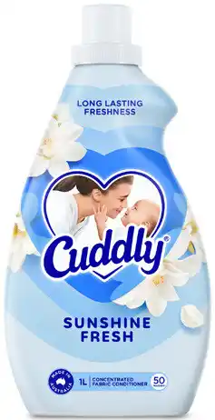 Coles Cuddly Concentrate Fabric Conditioner-1 Litre offer