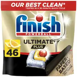 Coles Finish Ultimate Plus Dishwashing Tablets offer