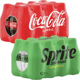 Coles Coca-Cola, Fanta or Sprite Soft Drink 12x300mL offer