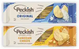 Coles Peckish White Rice Crackers offer